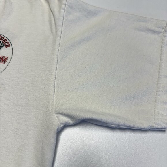 Vintage Bodybuilding Sports Nutrition T Shirt Mens Large 21x26.5 Gym Workout - Picture 5 of 12